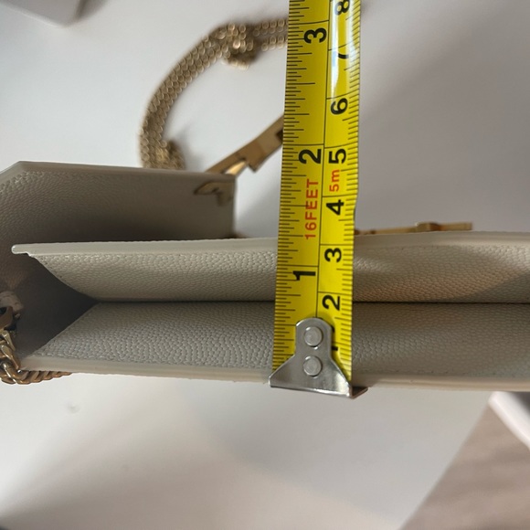 YSL Monogram Leather Chain Bag - Picture 9 of 9